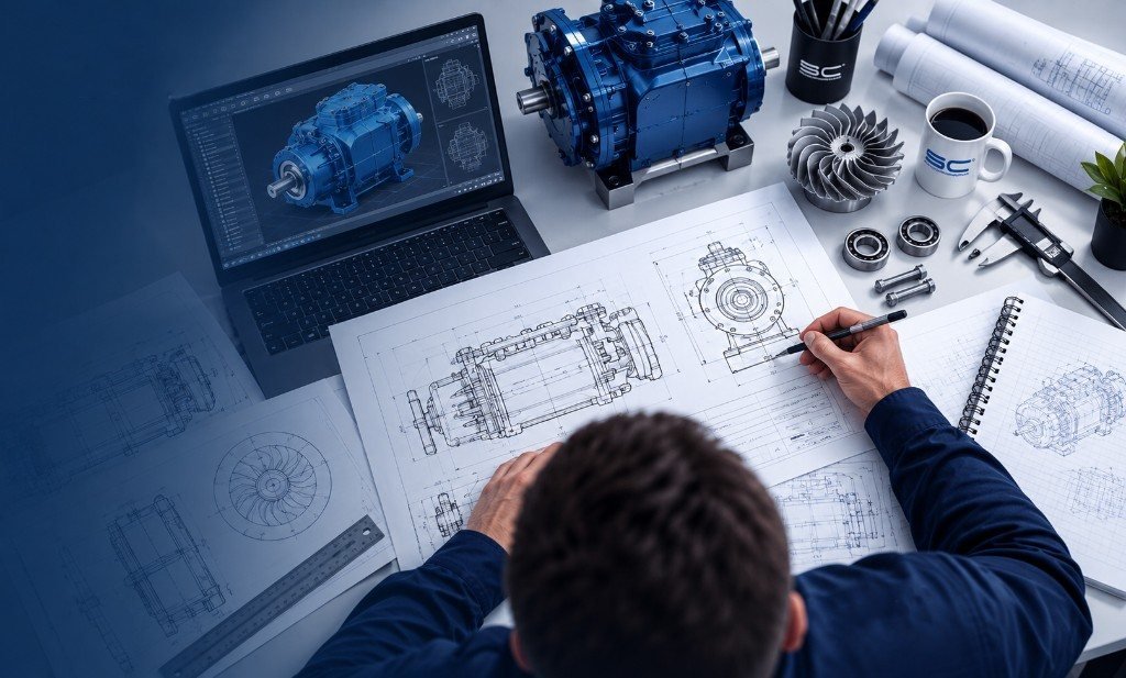 Engenharia e detalhamento técnico Só Compressores